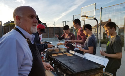 PG Football Teams Pancake Dinner